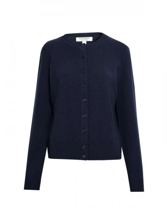 Foto van product Marks & Spencer Gebreid vest navy