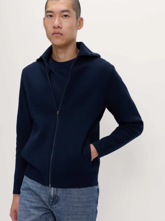 Foto van product Marks & Spencer Gebreid vest navy