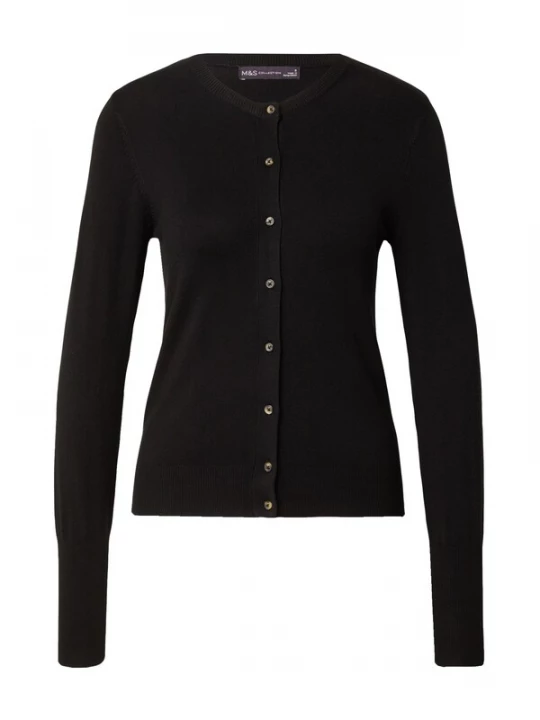 Foto van product Marks & Spencer Gebreid vest zwart