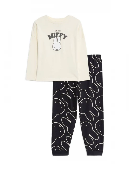 Foto van product Marks & Spencer Nachtkledij beige / zwart / wit