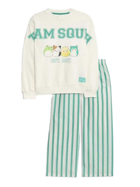 Foto van product Marks & Spencer Nachtkledij 'Squishmallows™' limoen / groen / wit
