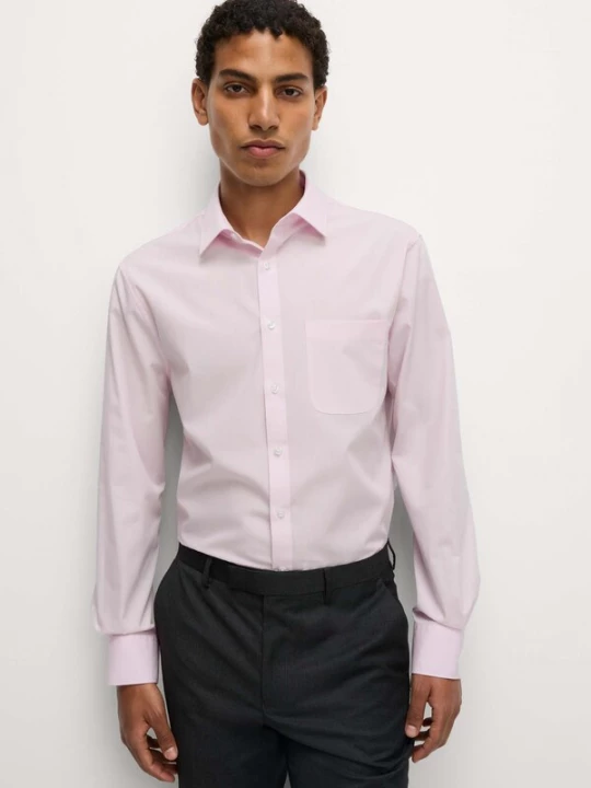 Foto van product Marks & Spencer Overhemd hemelsblauw / rosa / wit