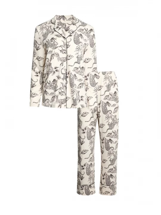 Foto van product Marks & Spencer Pyjama lichtbeige / grijs