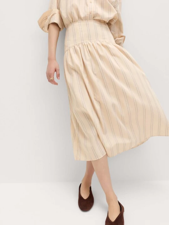 Foto van product Marks & Spencer Rok beige / zwart