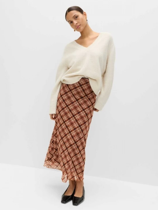 Foto van product Marks & Spencer Rok bruin / roestbruin / oranje