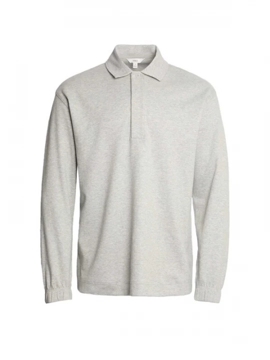 Foto van product Marks & Spencer Shirt grijs gemêleerd