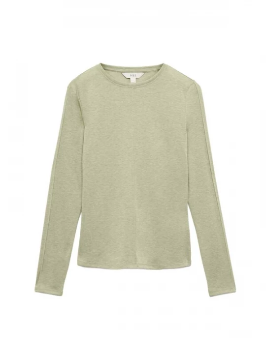 Foto van product Marks & Spencer Shirt 'Marl' pastelgroen