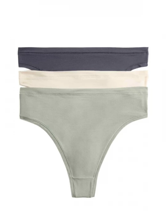 Foto van product Marks & Spencer Slip beige / navy / olijfgroen
