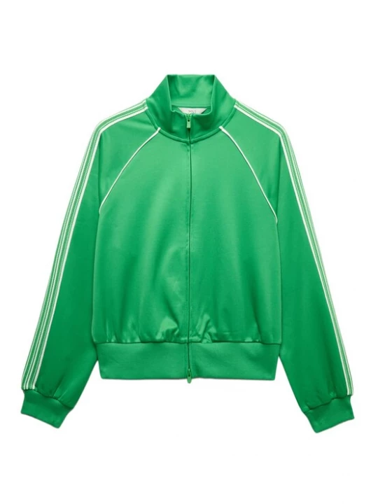 Foto van product Marks & Spencer Trainingsjack groen / wit