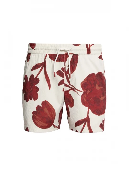 Foto van product Marks & Spencer Zwemshorts vuurrood / wolwit