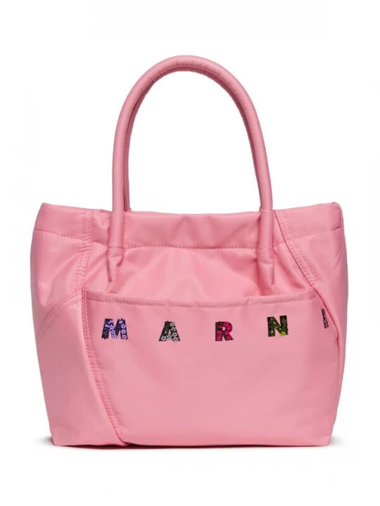 Foto van product Marni Tas groen / lila / lichtroze / zwart