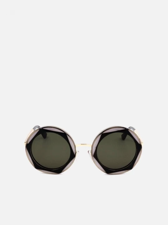 Foto van product Marni Zonnebril 'Marni ME639S Blue / azure 46 / 27 / 140 Women Sunglasses' zwart