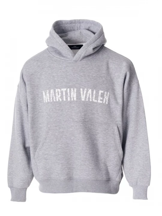 Foto van product MARTIN VALEN Sweatshirt grijs gemêleerd