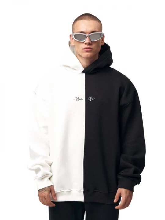 Foto van product MARTIN VALEN Sweatshirt zwart / wit