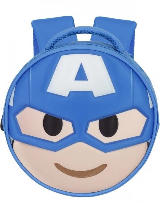 Foto van product marvel Rugzak 'Captain America Send-Emoji' sand / royal blue / koningsblauw / wit