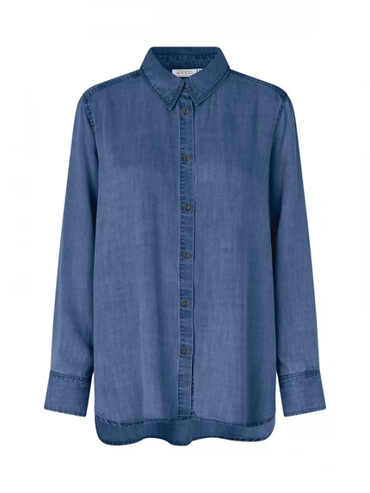 Foto van product Masai Blouse blauw denim
