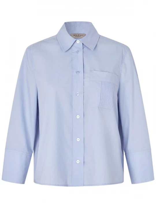 Foto van product Masai Blouse 'Ivra' lichtblauw