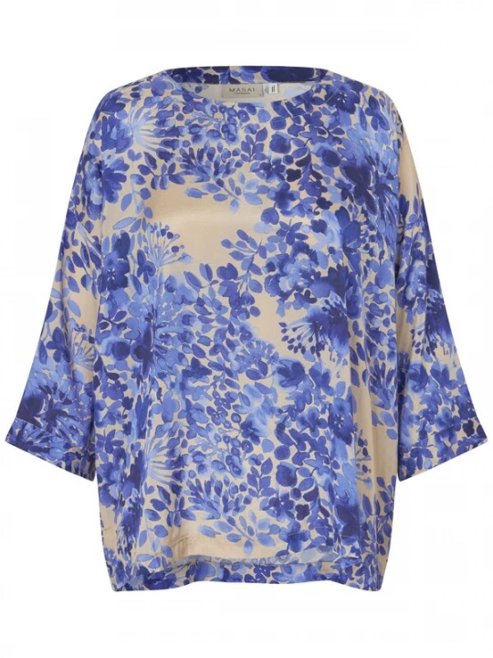 Foto van product Masai Blouse 'MaBecca' blauw