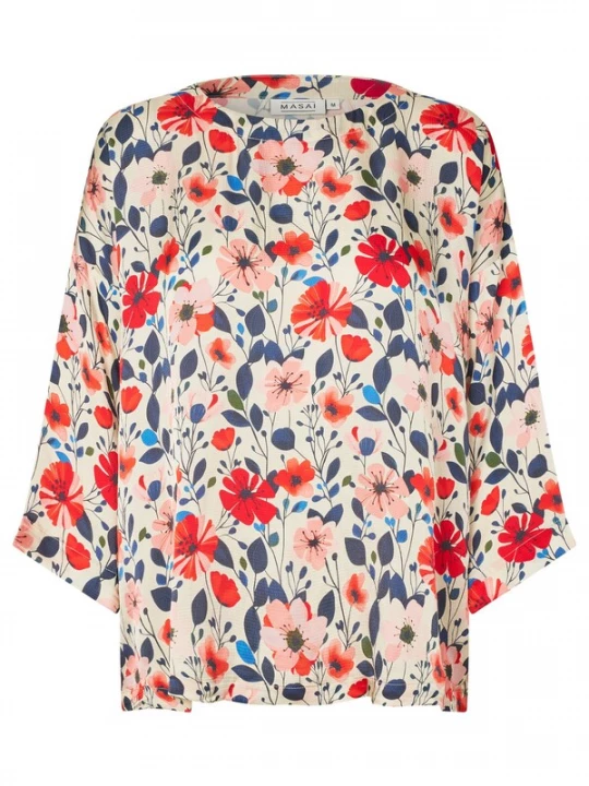 Foto van product Masai Blouse 'MaBecca' rood