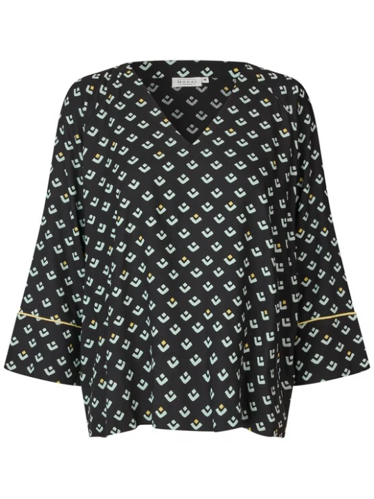 Foto van product Masai Blouse 'MaBeniko' blauw