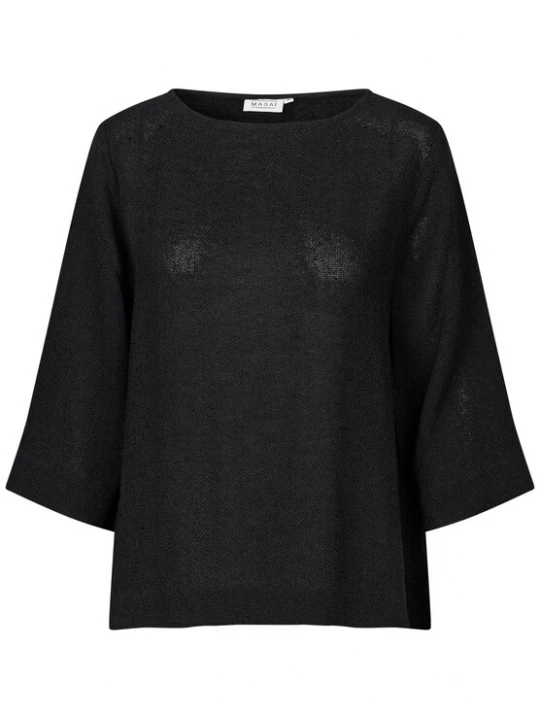 Foto van product Masai Blouse 'MaDovinia' zwart