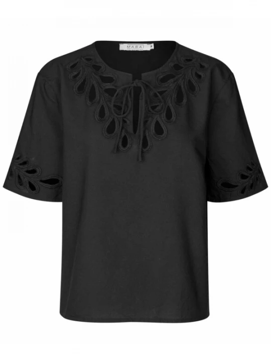 Foto van product Masai Blouse 'MaDyselle' zwart