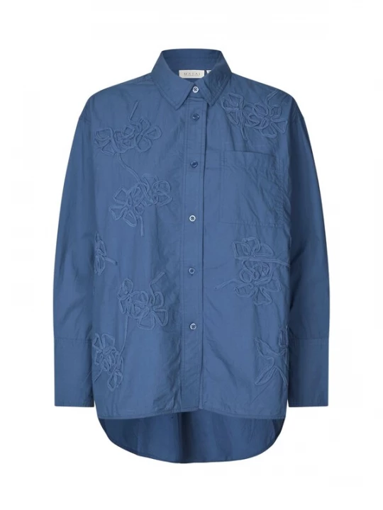 Foto van product Masai Blouse 'MaIloria' donkerblauw