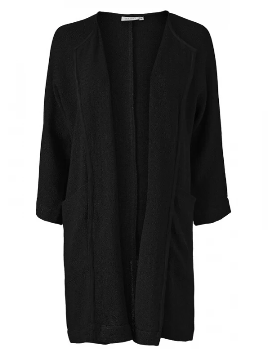 Foto van product Masai Gebreid vest 'MAJarmis' zwart