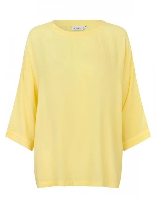 Foto van product Masai Shirt 'MaBecca' limoen