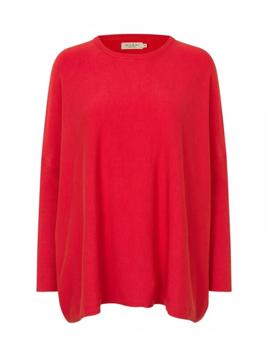 Foto van product Masai Trui 'MaFanasi' rood