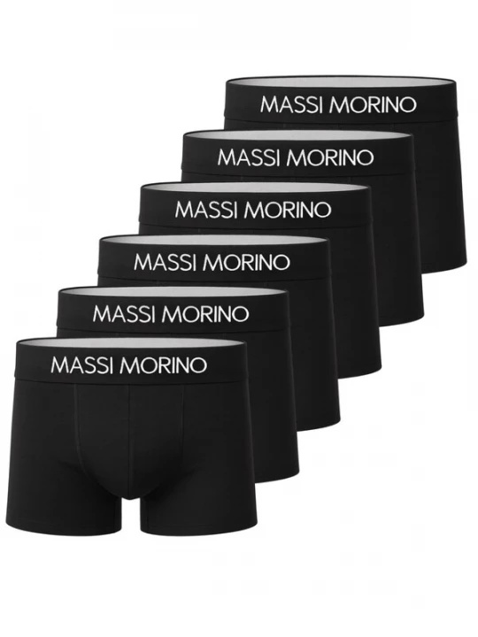 Foto van product Massi Morino Boxershorts zwart / wit