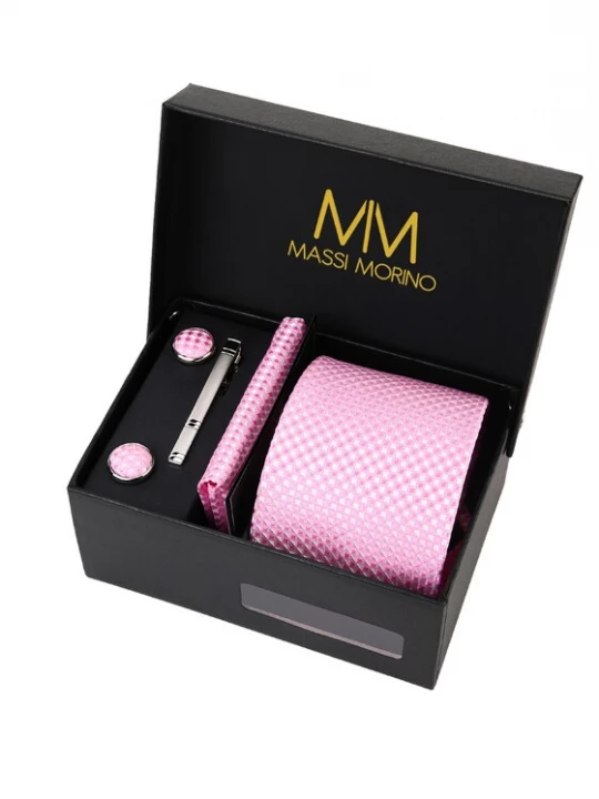 Foto van product Massi Morino Stropdas rosa