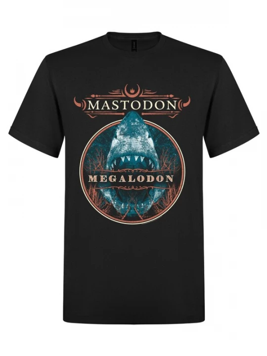 Foto van product Mastodon Shirt 'Mastodon Megaldon T-Shirt' zwart