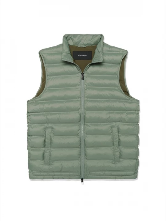 Foto van product Matinique Bodywarmer 'MASalvatore' pastelgroen