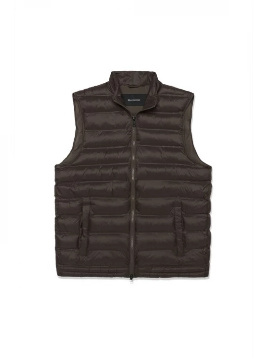 Foto van product Matinique Bodywarmer 'Salvatore' chocoladebruin