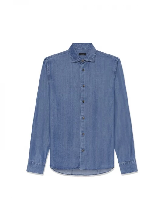 Foto van product Matinique Overhemd 'Marc' blauw denim