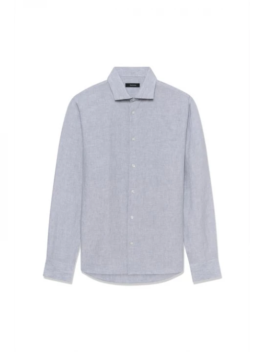 Foto van product Matinique Overhemd 'Marc' blauw gemêleerd