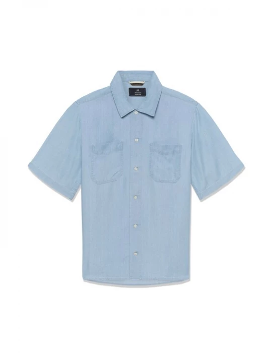 Foto van product Matinique Overhemd 'Pelton' blauw denim