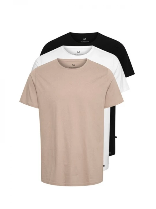 Foto van product Matinique Shirt 'Jermane ' taupe / zwart / wit