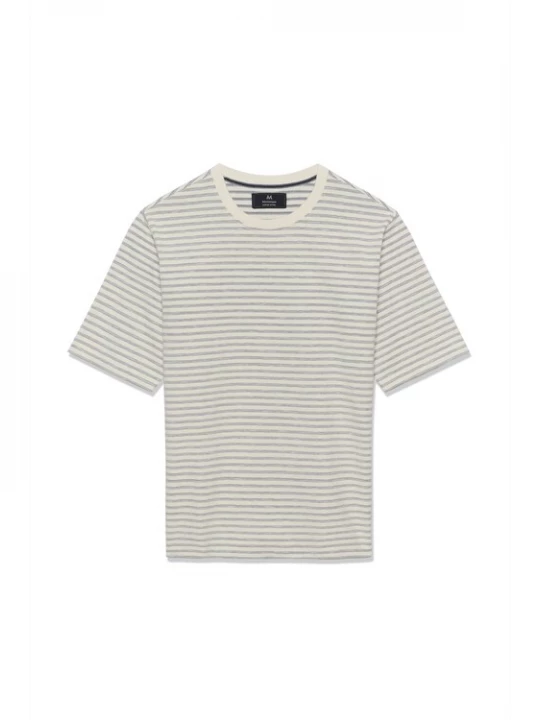Foto van product Matinique Shirt 'MAkai' grijs / wit
