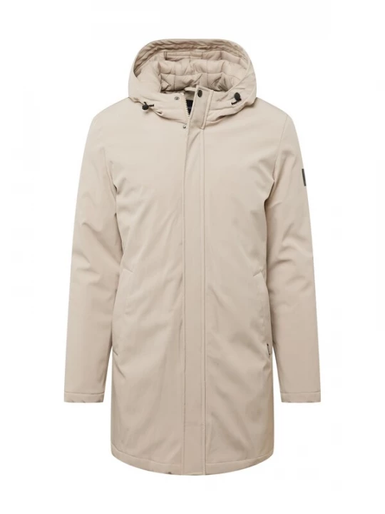 Foto van product Matinique Winterjas 'Deston' taupe / zwart