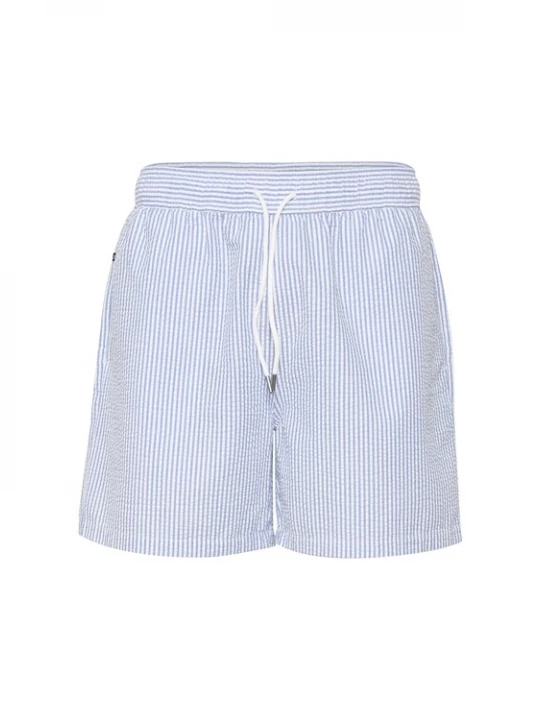 Foto van product Matinique Zwemshorts hemelsblauw / wit