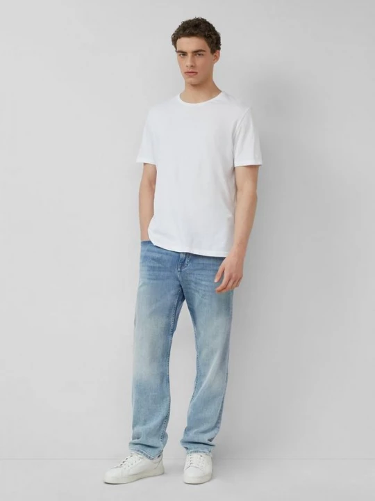Foto van product Mauro jeans / normale pasvorm / halfhoog / taps toelopende pijp s.Oliver blauw