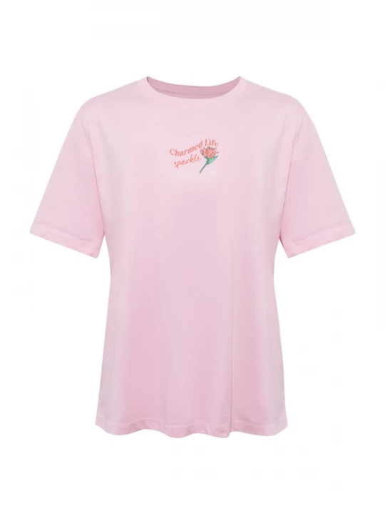 Foto van product Mavi Shirt groen / pink / rosa
