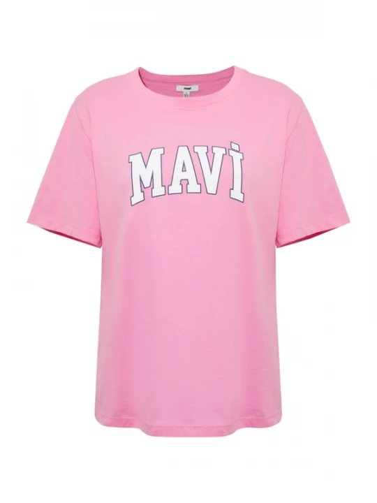 Foto van product Mavi Shirt lichtroze / wit