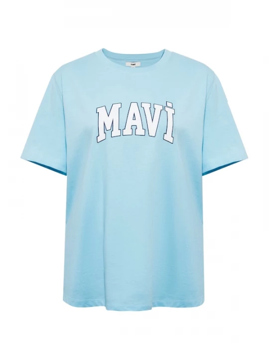 Foto van product Mavi Shirt navy / lichtblauw / wit