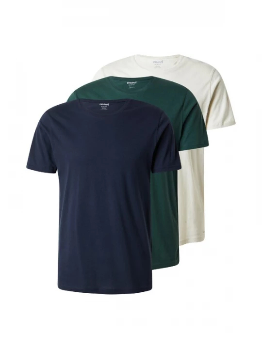 Foto van product Mavi Shirt navy / smaragd / wolwit