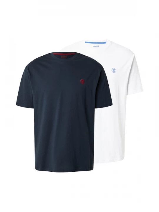 Foto van product Mavi Shirt navy / wit