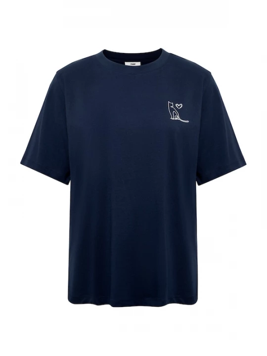 Foto van product Mavi Shirt navy / wit
