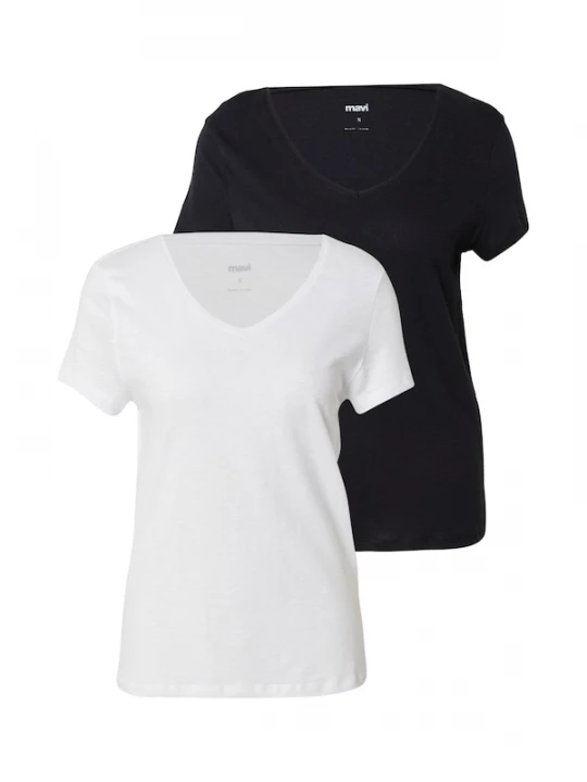 Foto van product Mavi Shirt zwart / wit